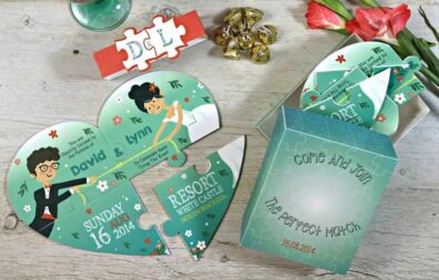 Yaratıcı Düğün Davetiyesi Tasarımı Örnekleri