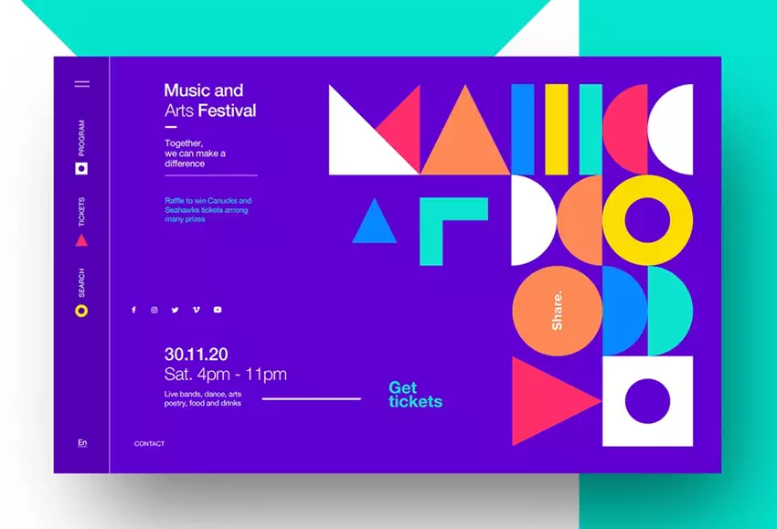 Densen Kullanımı Web Tasarım Trendi