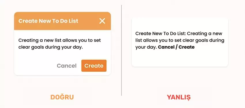 renk ve düzen kullanımı
