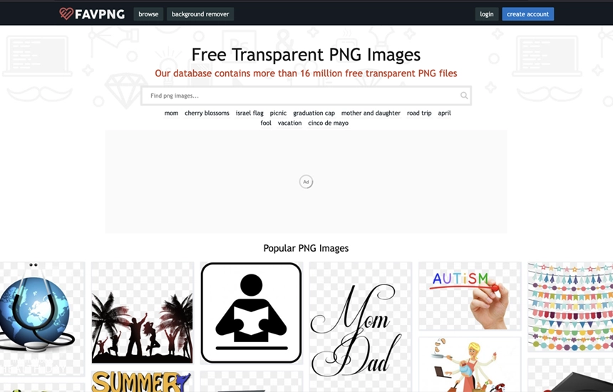 favpng web sitesi