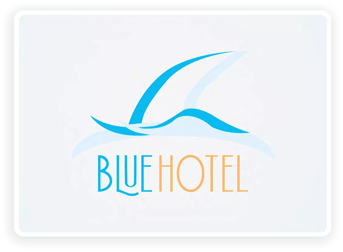 Blue Hotel Logo Tasarımı
