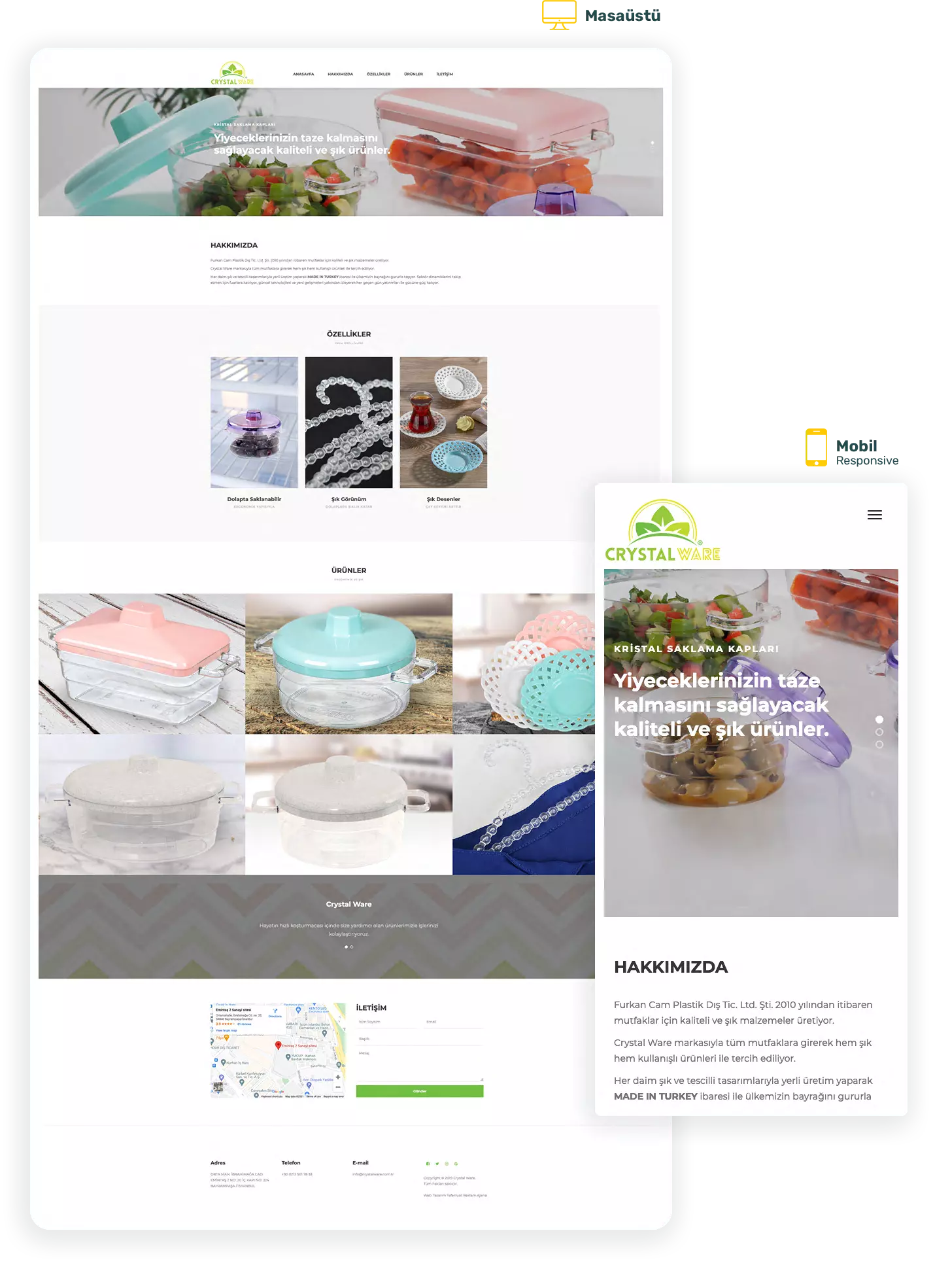 Crystalware Web Tasarımı 2