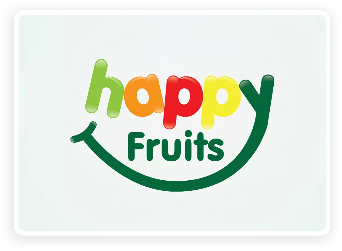 Happy Fruits Logo Tasarımı