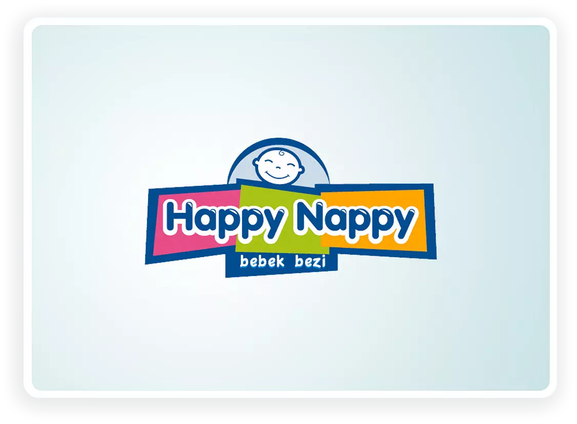 Happy Nappy Logo Tasarımı