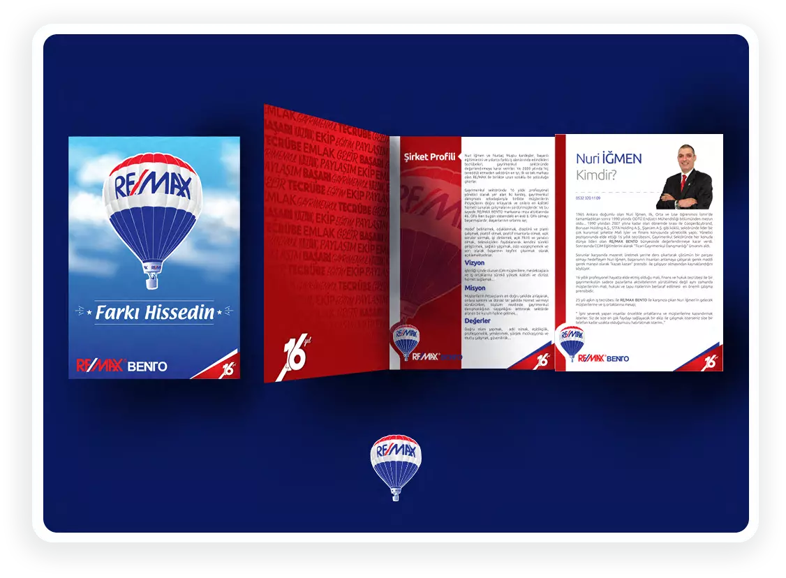 Remax Broşür Tasarımı