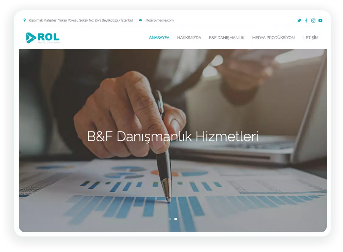 Rol Medya Web Tasarımı