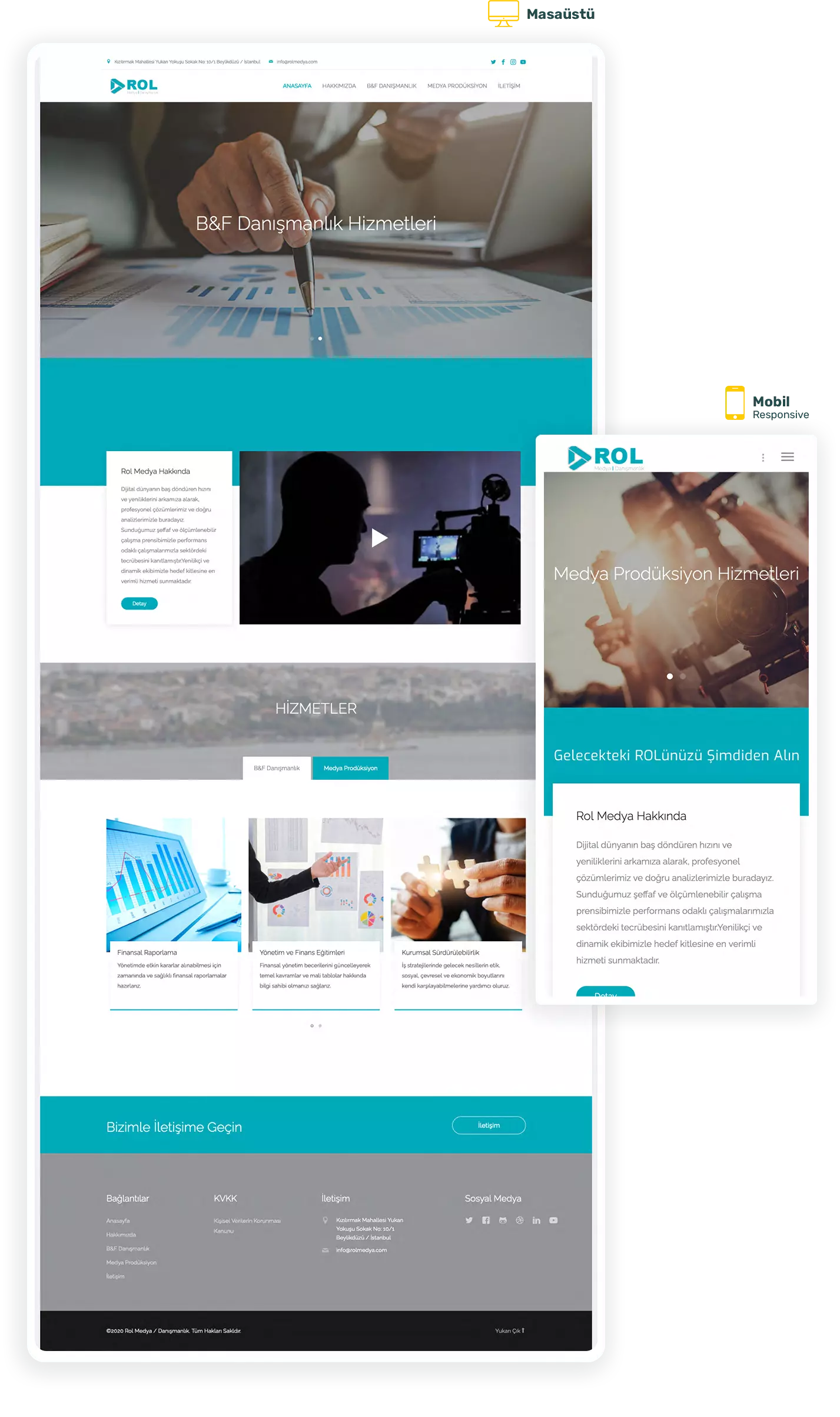 Rol Medya Web Tasarımı 2